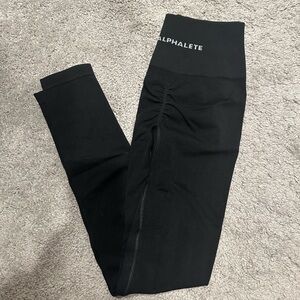 Alphalete Amplify Size S LIKE NEW Women’s Black Leggings